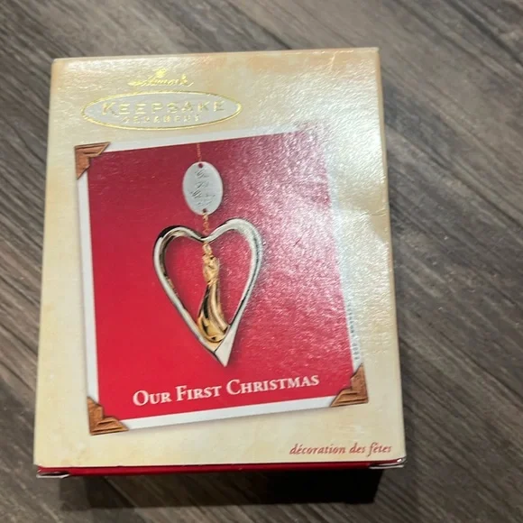NWT Hallmark Keepsake Our First Christmas Ornament - Picture 1 of 4